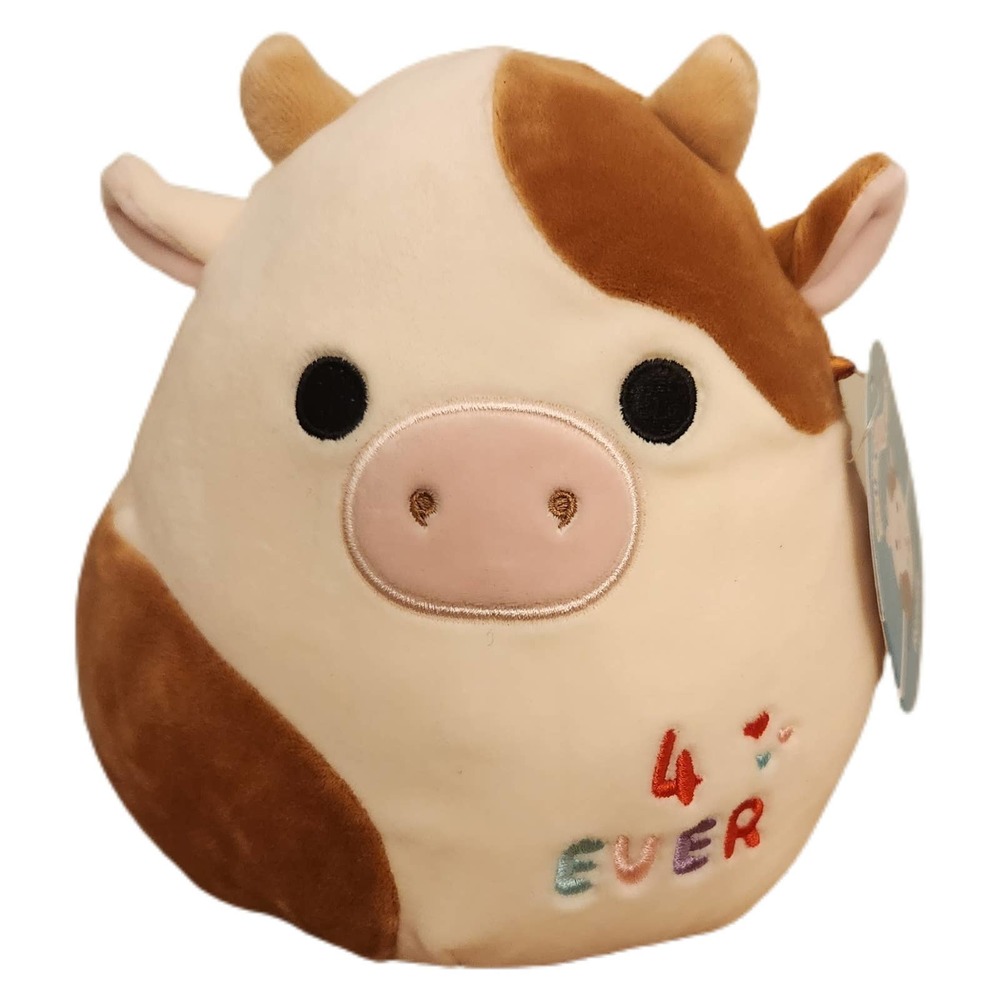 7.5” RONNIE The COW 4Ever Best Friends Squad Squishmallow 2022 Plush Toy